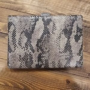 Snakeskin looking clutch